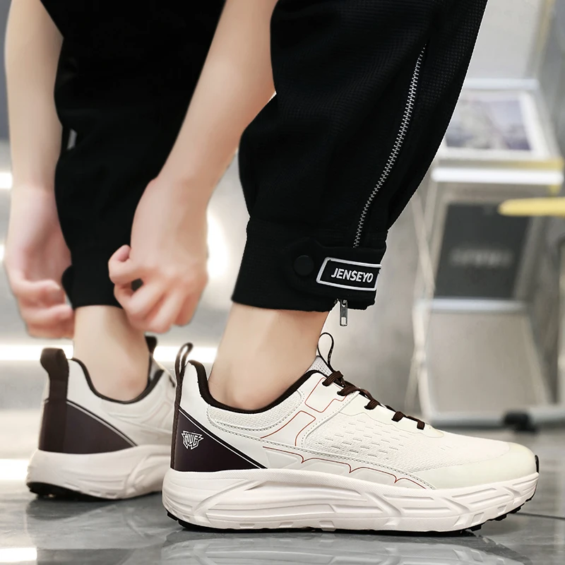 أحذية الجري الرجالية ماراثون التخصص الرياضية تنفس خفيفة الوزن المرأة مريحة عدم الانزلاق الترفيه أحذية رياضية حجم كبير 36-47