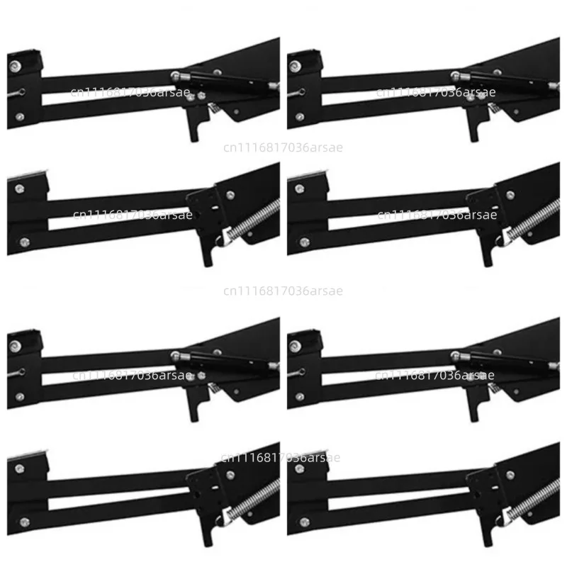 Hidden With Spring Rack Storage Lifting Automatic Kitchen Up Hinge Cabinet System Mechanical Telescopic Lift Shelf For Mixer