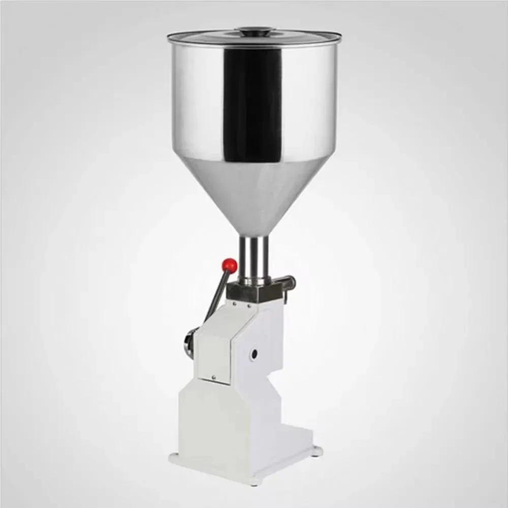 1- 100ml Food filling machine Manual pressure stainless paste dispensing liquid packing equipment sold cream machine A03
