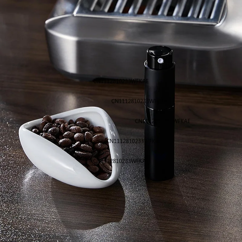 Coffee bean plate ceramic measuring plate scale accessories sleeve with scale