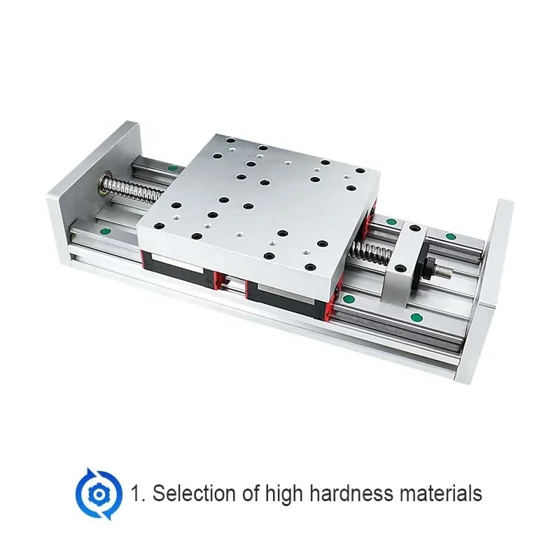 100mm-2500mm Stroke Linear Guides Electric Ball Screw Drive  Sliding Table for CNC Engraving Machine S