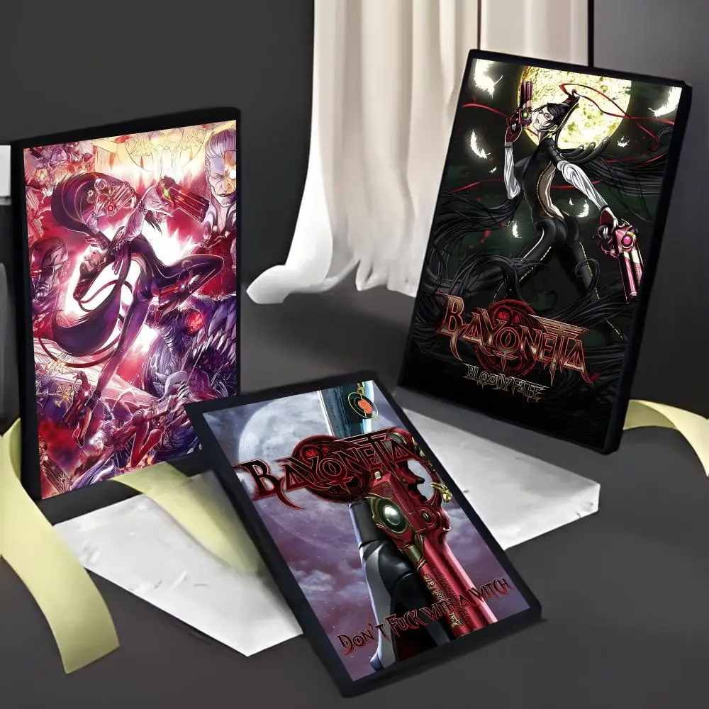 Bayonetta 3 Classic Poster American Film Mural Home Childrens Room Wall Decor Print