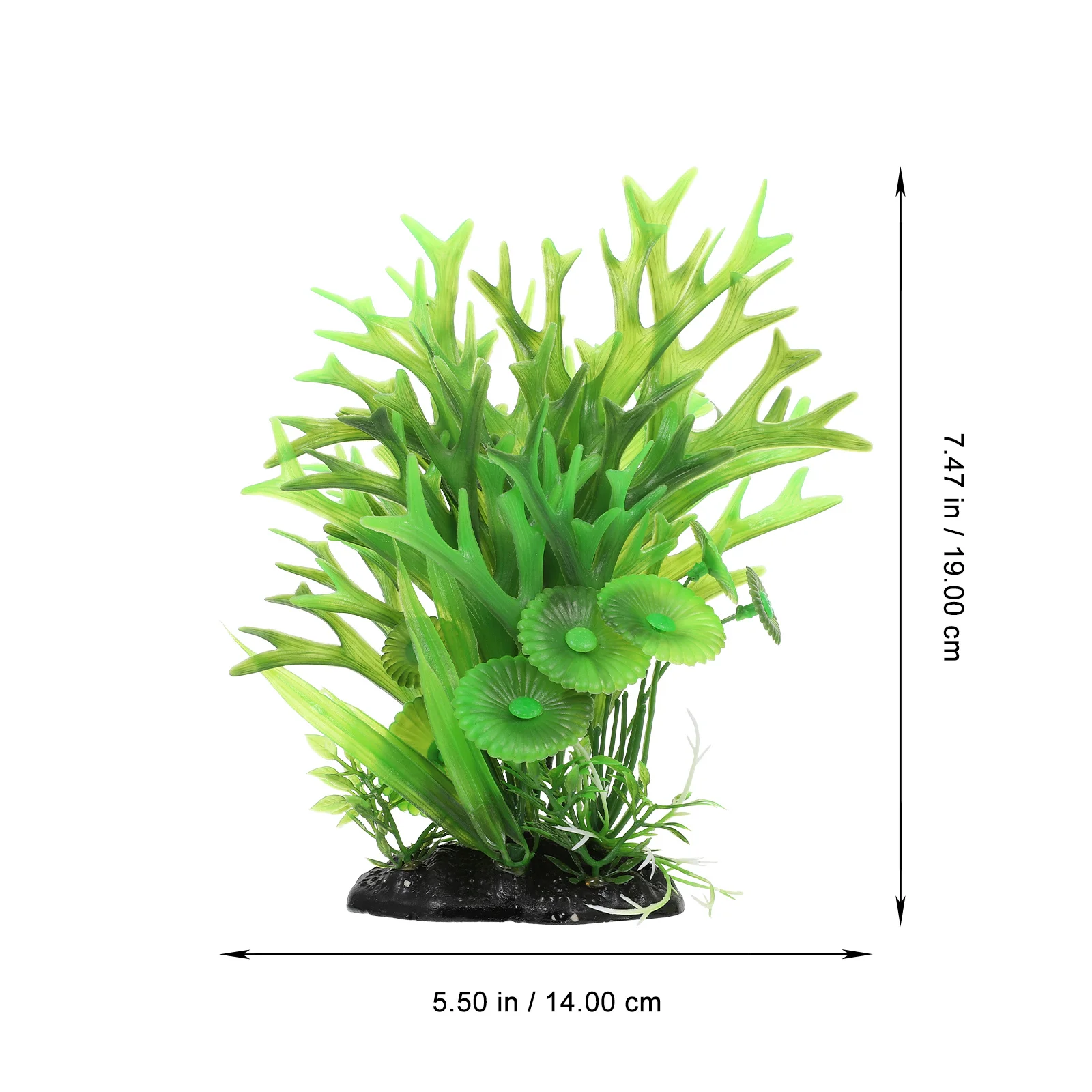 

1pc Simulation Plant Decor Lifelike Artificial Aquarium Landscape For Fish Tank Reptile Box Home Garden Desktop Micro Landscape