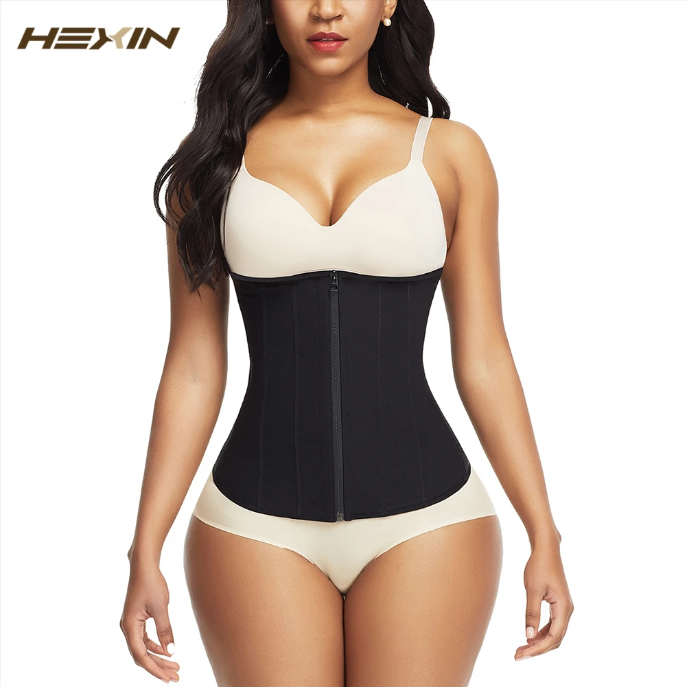 

9 Steel Bones Waist Trainer Body Shaper Post Surgery Underbust Waist Corsets Cincher Workout Girdle Shapewear Fajas Colombianas