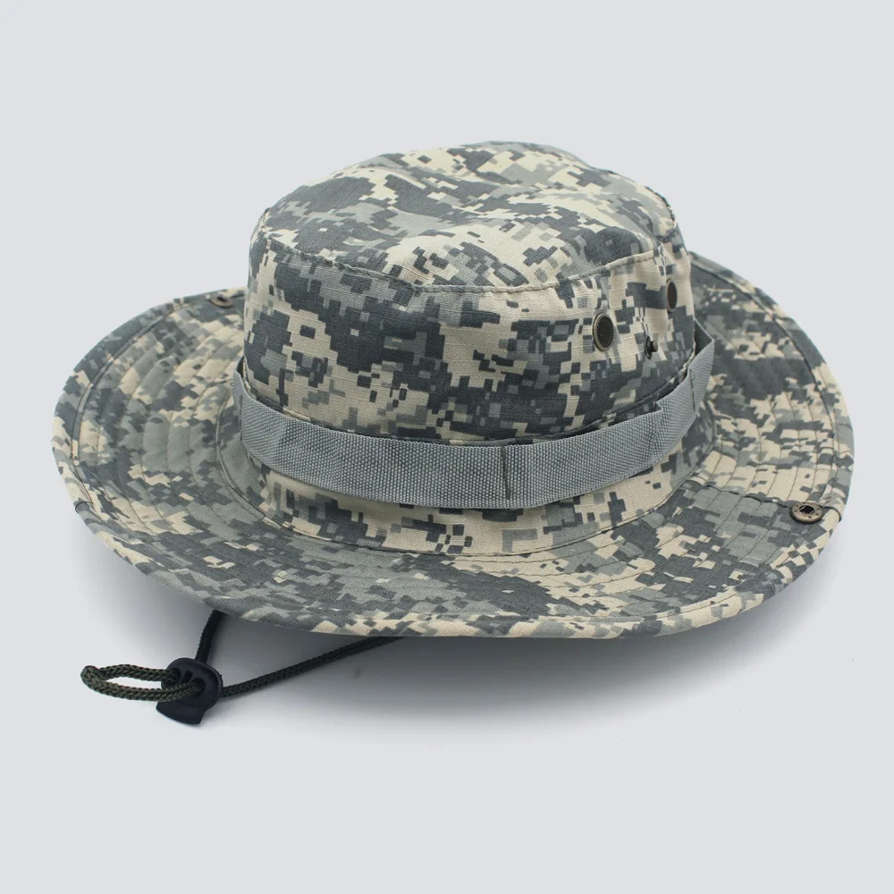 Outdoor Camouflage Special Forces Tactical Cap Mountaineering Jungle Breathable Sun Hat Camping Sun Hat Fishing Fisherman Hat