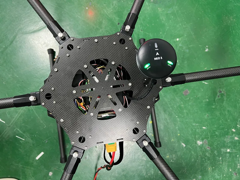 XAERO V800 800mm Regenschirm-Faltbarer Hexacopter-Rahmen 3kg Nutzlast für Luftbildfotografie Industrielles UAV – Detail 26