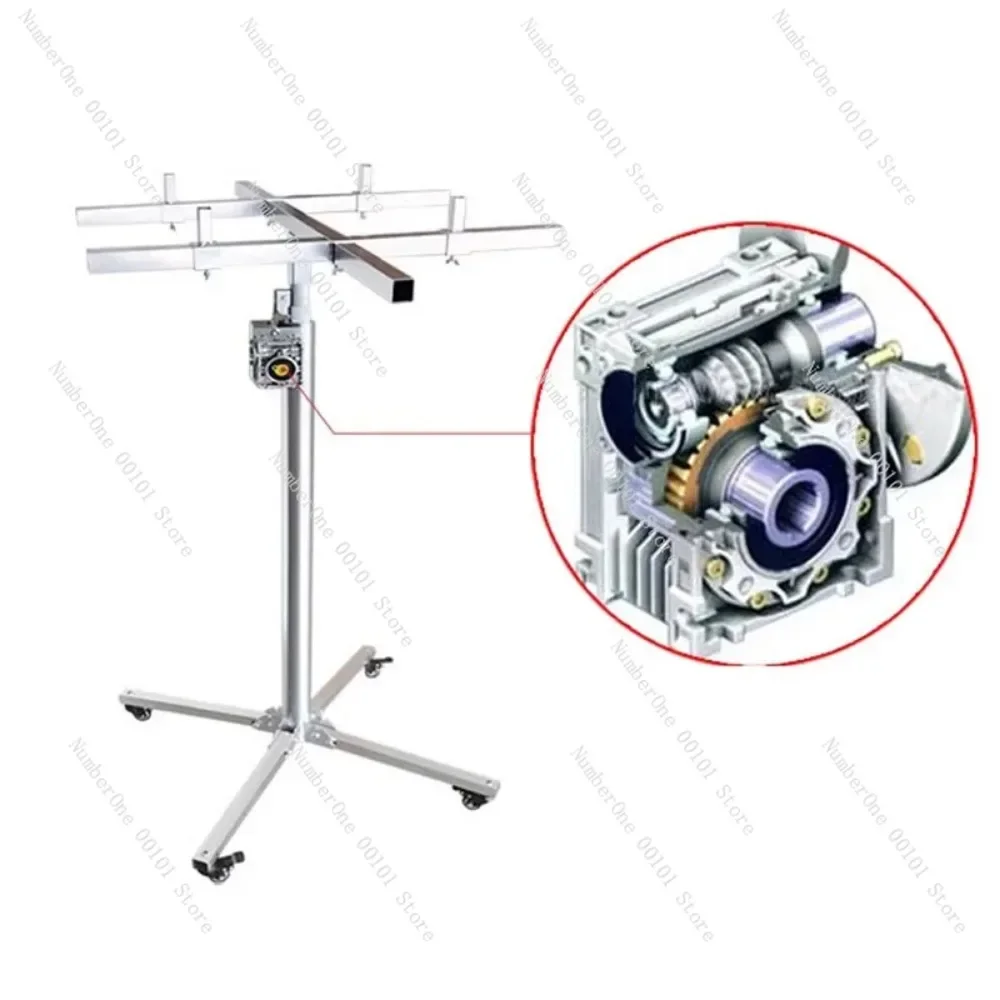 

Electric/Manual Air Conditioner Air Duct Installation Lift Bracket Thickened Fold 2.5M/3M/3.5M/4M Installation Tool