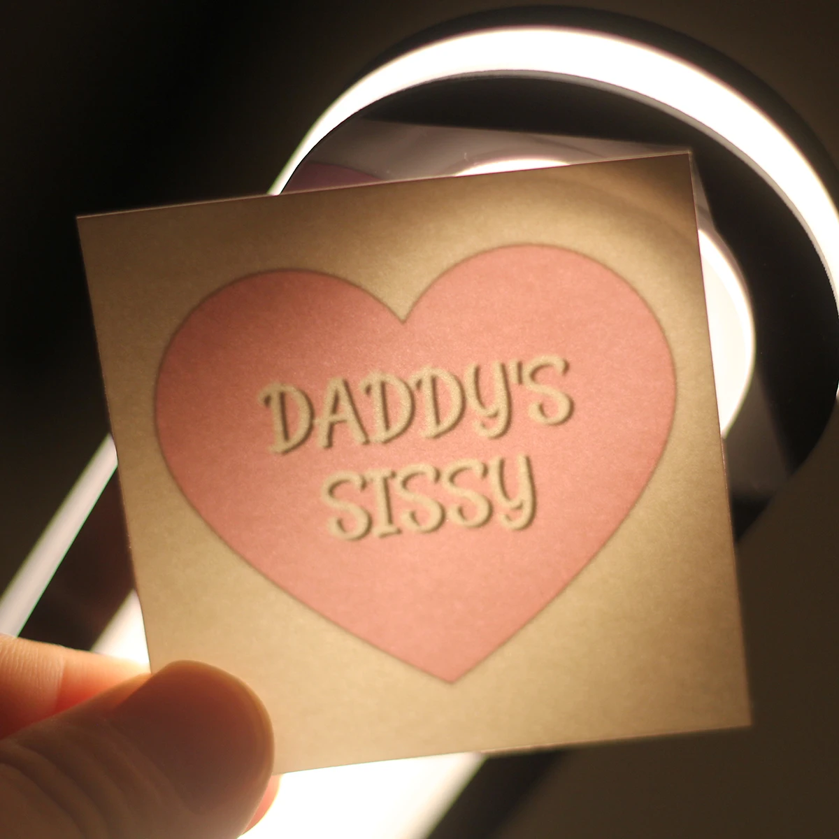 10pcs A Lot Daddy's Sissy Temporary Tattoo, Sissy Waterproof Sticker