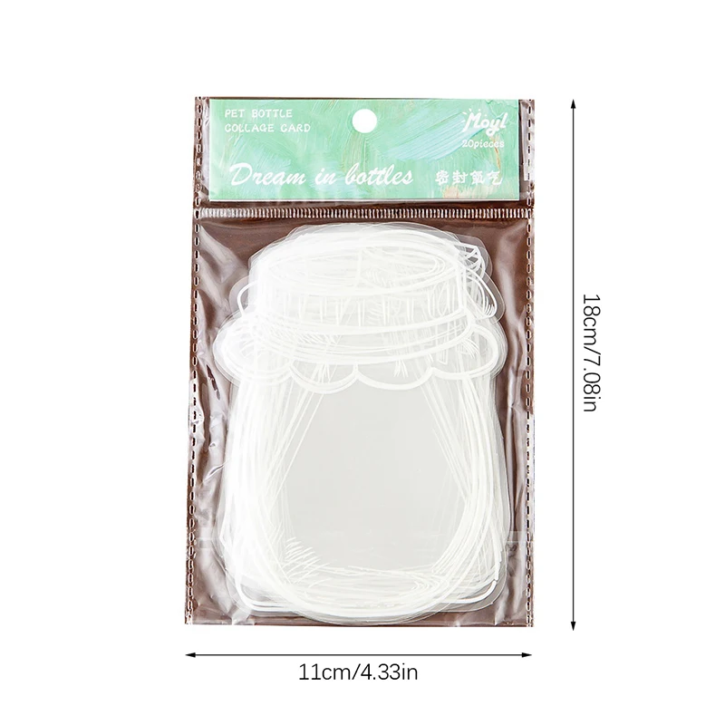 Autocollant créatif en relief pour bouteille transparente, clip de marque-page, pâte, paquet d'autocollants, fleur sèche, herbier, étudiants