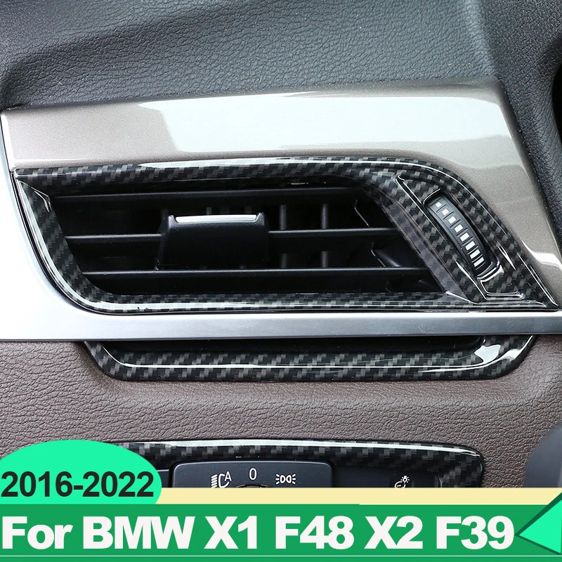 

Для BMW X1 F48 X2 F39 2016-2022: Накладка на центральный воздуховод кондиционера из ABS-пластика, аксессуары