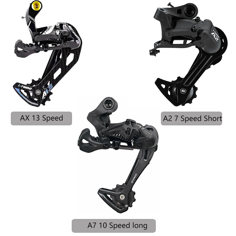 CATAZER MTB Rear Derailleurs 7/8/9/10/11/12/13S Speed Precise and Quick Shifting Performance Direct Mount for Mountain Bicycle