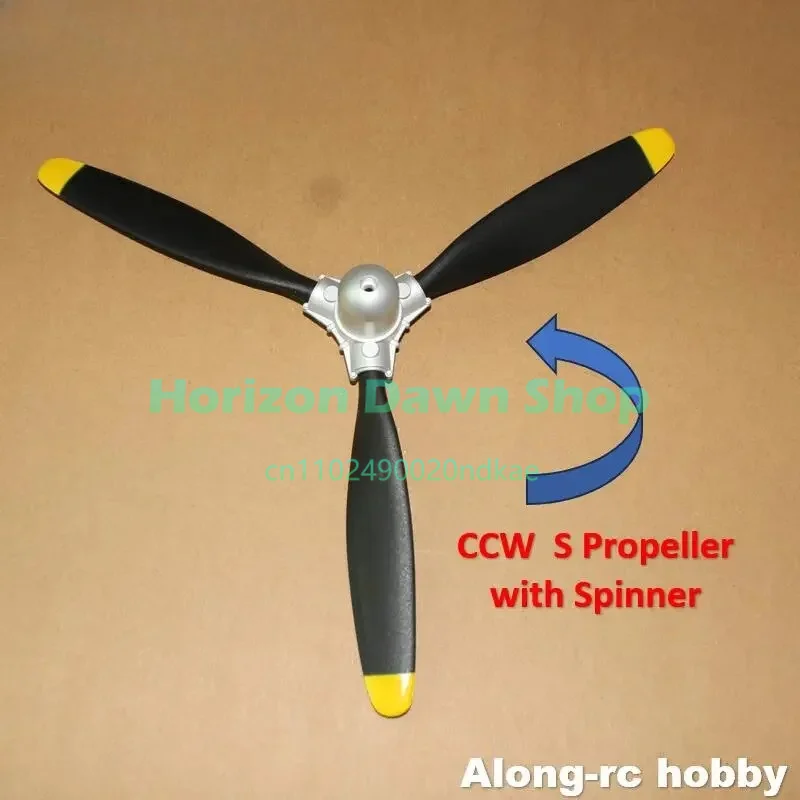 Freewing RC Plane  Repair Part-1207 12 inch 3 Blades CW CCW Propeller or Spinner