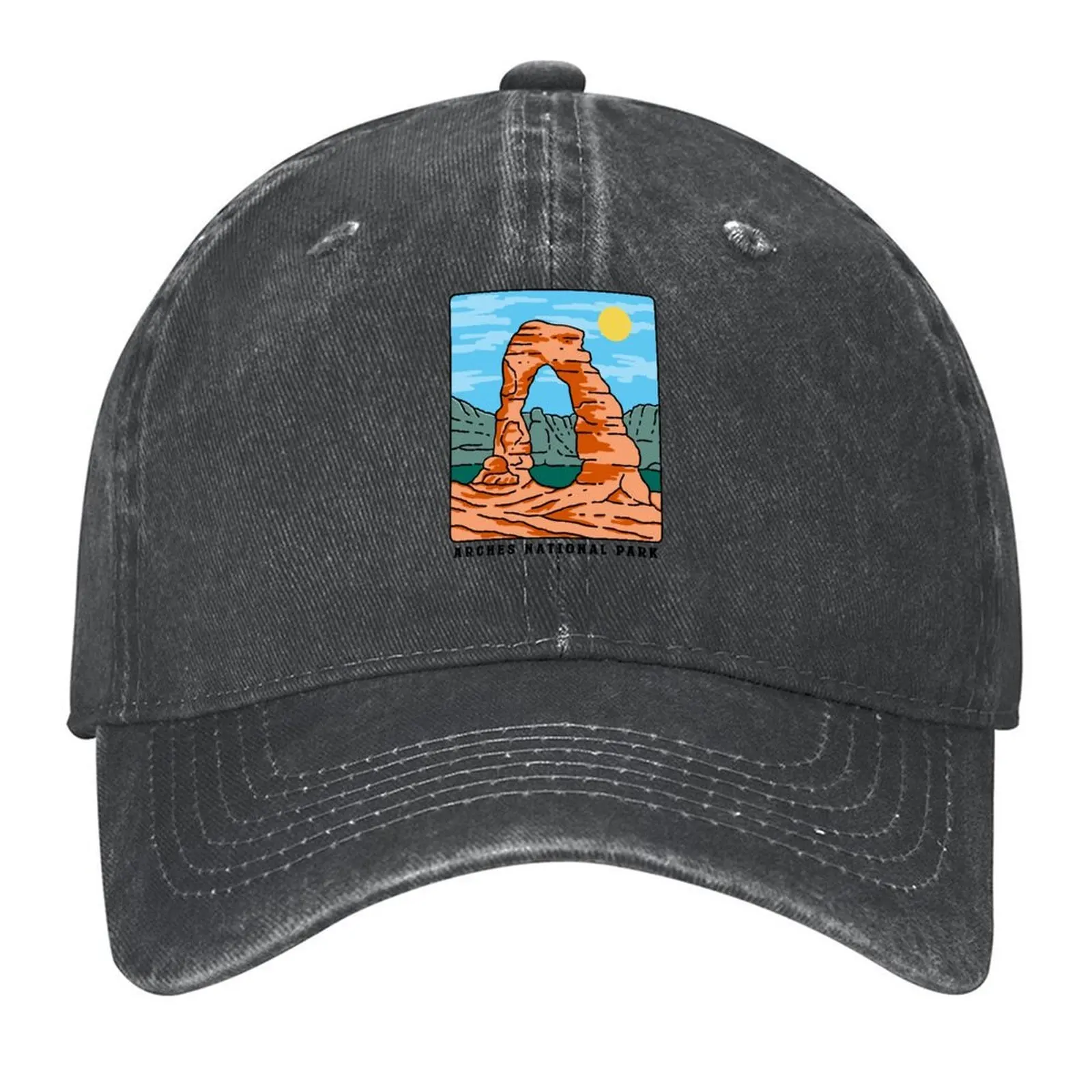 

Arches National Park Adventure Baseball Cap custom Hat custom caps Luxury man cap Luxury Hat For Women 2025 Men's