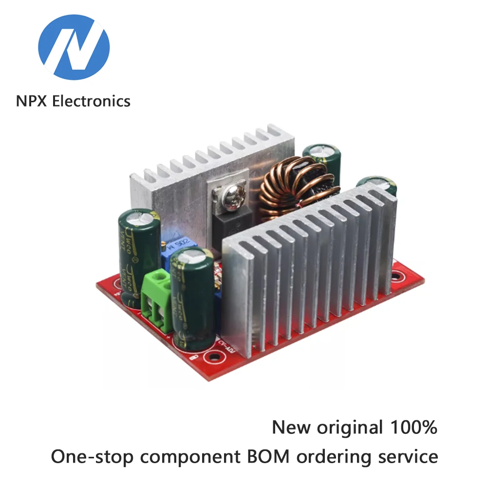 

Модуль повышения мощности постоянного напряжения и постоянного тока мощностью 400 Вт, светодиодный повышающий драйвер, зарядное устройство для ноутбука