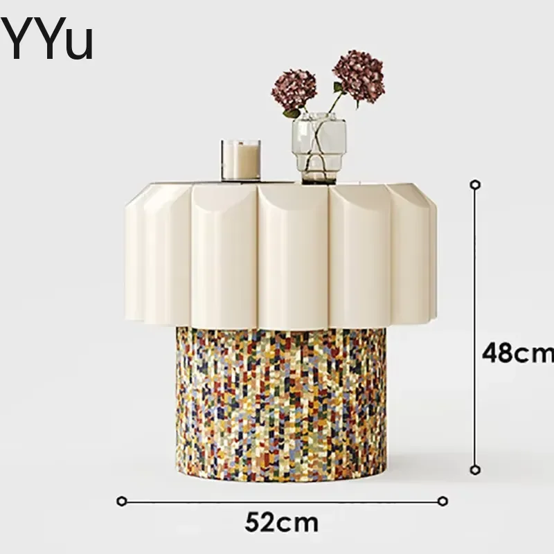 for Delicacy Design Bedside Table Creative Premium Nightstand Trendy Aesthetic Bedroom Furniture Modern End Table Storage