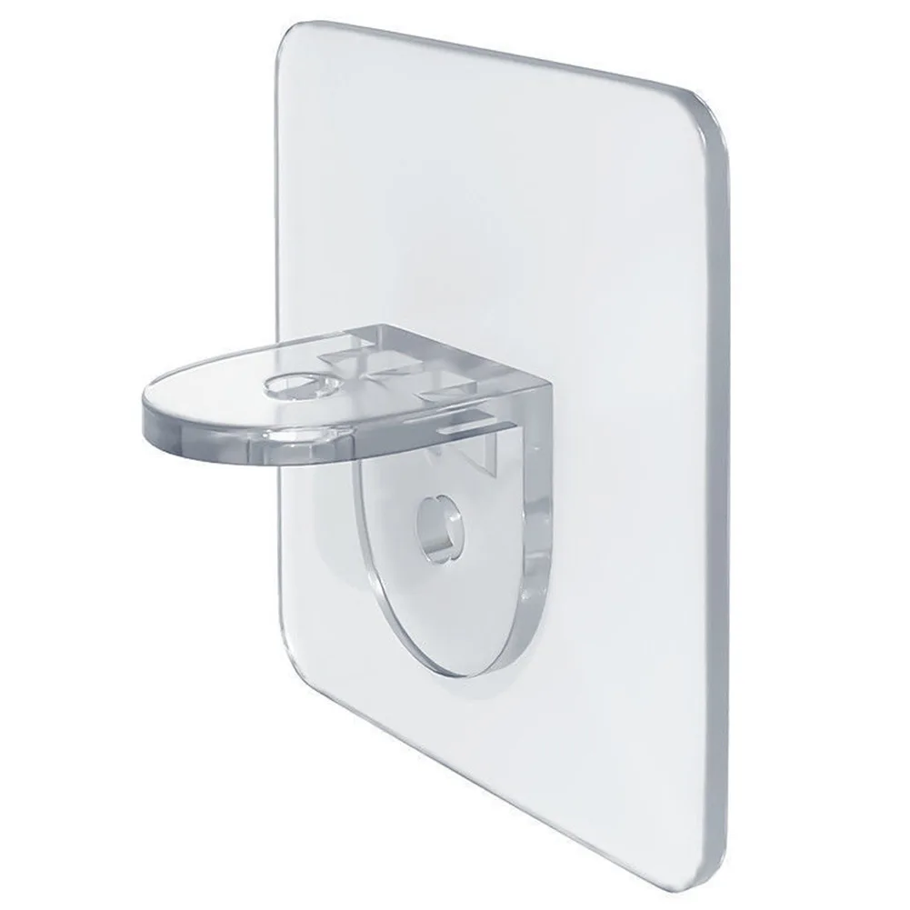 Cradle Shelf Support Peg About 6*6cm Plastic Vviscose Shelves Holders Transparent Wardrobe Bracket Shelf Support