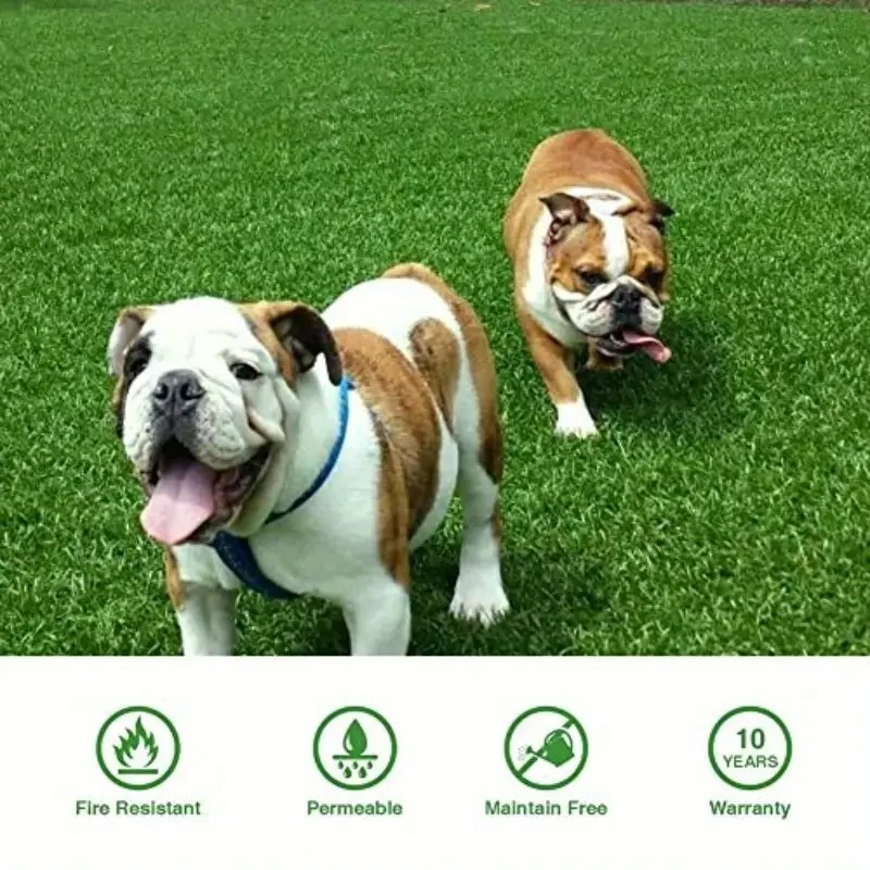 حصيرة كبيرة فاخرة من العشب الاصطناعي، عشب صناعي رقيق ومتين للحدائق والشرفات والفنادق والمطاعم والعشب المزيف #5