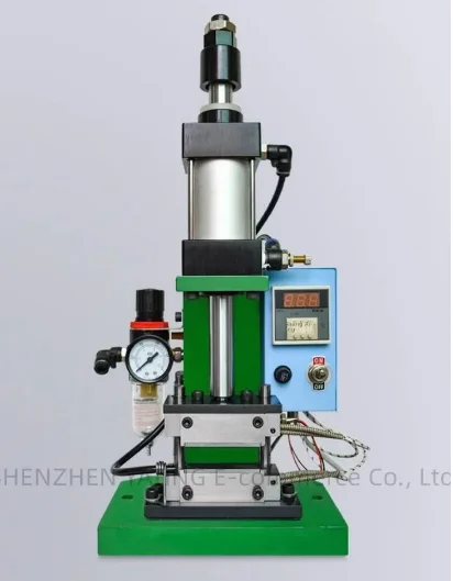 DR300 Pneumatic Thermal Stripping Mechanical Thermal Stripping Machine Vertical Heating Shielding Wire Braided Wire