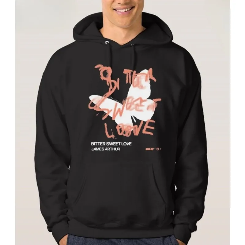 جيمس آرثر هوديس 2025 خمر ميرش هوديي الرجال والنساء الهيب هوب الرياضة البلوز كيتيس البلوز