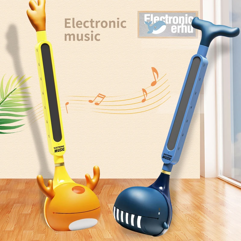 Otamatone Japanese Fashion Electronic Musical Instrument Tomatone Synthesizer Children Electric Tadpole Kawaii Kid Kalimba Piano