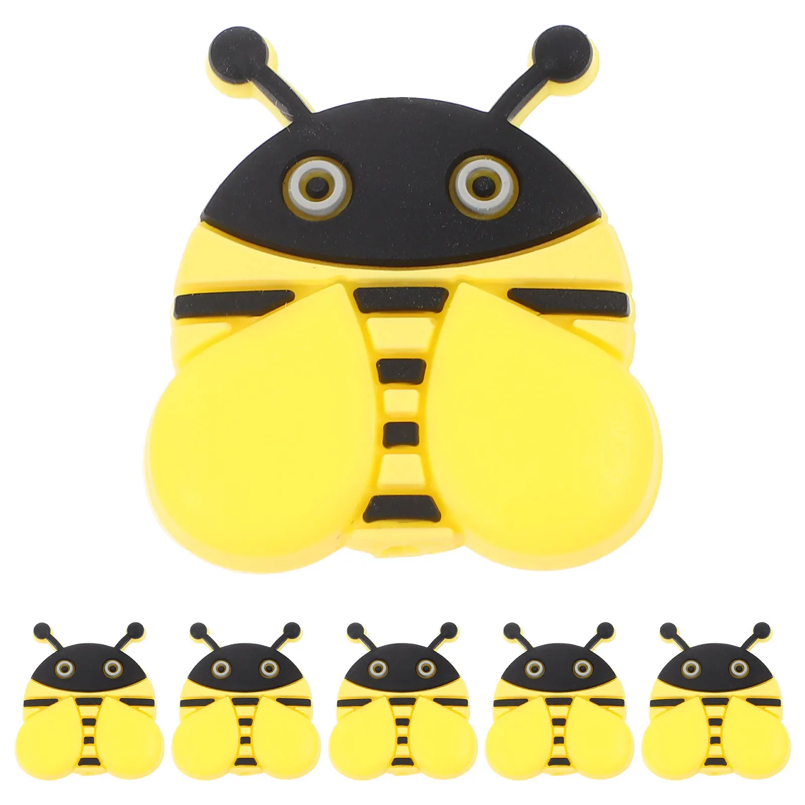 6 قطعة سيليكون إبرة حياكة سدادات قبعات الكرتون للخياطة الحرفية خفيفة الوزن عدم الانزلاق حماة الملونة إبرة الملحقات #2