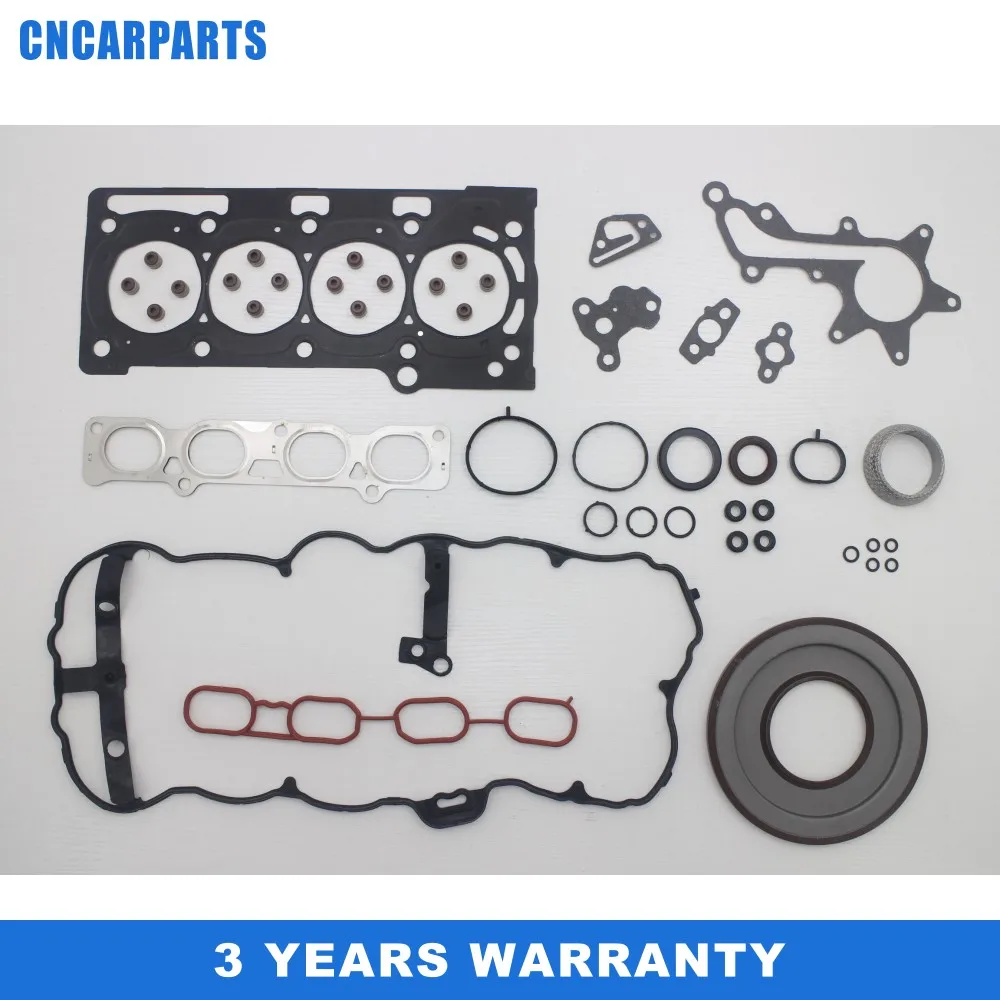 Full Head Gasket Set fit for Toyota YARIS/VITZ P9 Auris Altis IST IQ J1 VRS URBAN CRUISER P1 COROLLA E15 SPADE P14 1NR 1NRFE