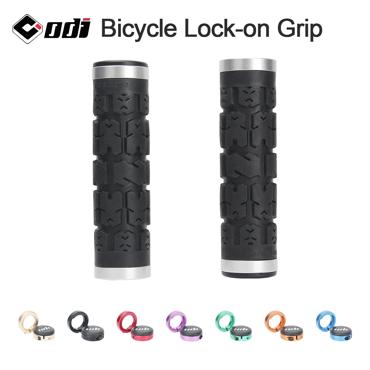 ODI RG01 Bicycle Handlebar Grips Rogue Lock-on Anti-Slip Shock Absorption Handle Cover Double Locking for MTB/Road Bike Parts