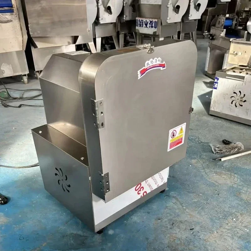 Automatic Commercial Vegetable Cutter Fruit Vegetable Slicing Dicing Shredding Equipment for Industrial Food Processing Line