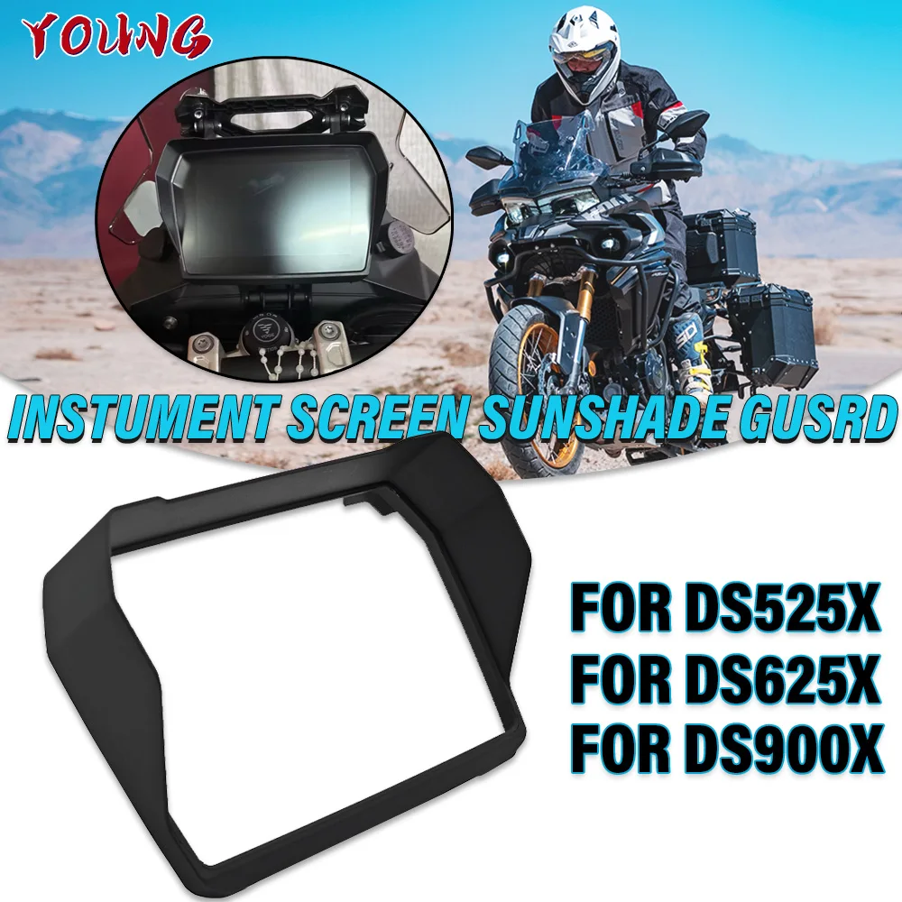 

For VOGE DS900X DSX900 DSX625 DSX525 DS625X Motorcycle Sun Visor Cover Instrument Screen Sunshade Guard Protection Dashboard