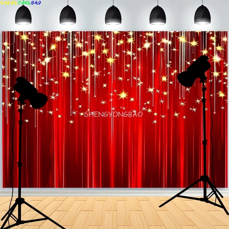 

Merry Christmas Day Gift Photography Backdrops Props Indoor Decoration Winter Wonderful Xmas Eve New Year Background RD-59
