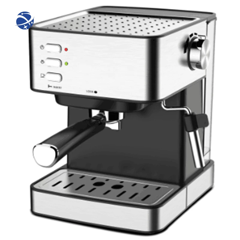 YUNYI Electric 15Bar Italian Household  Coffee Machine Fancy Milk Foam Maker 220V Eu Machine industrial Coffee Machines