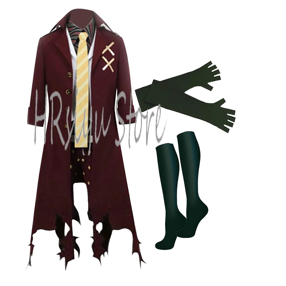 

Anime Cosplay Amaimon Costume Mens Outfit Uniform Full Set Halloween Party Costume