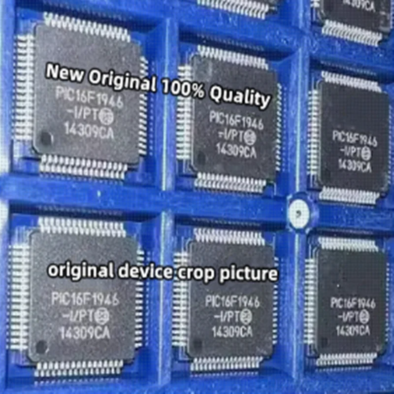 5pcs/lot  New Original 100% Quality PIC16F1946-I/PT PIC16F1946 MCU 8-bit 14KB Flash 2.5V/3.3V/5V  64-Pin