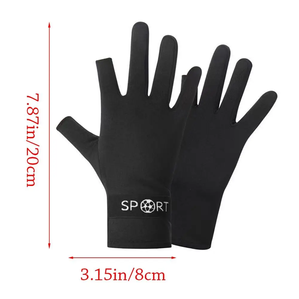 موضة لمس الرجال قفازات الشتاء الدافئة يندبروف القيادة قفازات Coldproof بطانة الصوف أصابع القفازات الجري #6