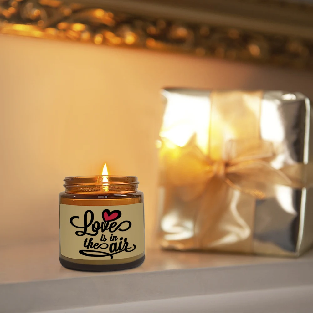 Romantic For Stress Lavender Relief Bath Birthday Soy Wax Lasting Fragrance Festival Celebration Scented Candle Aromatherapy image 5