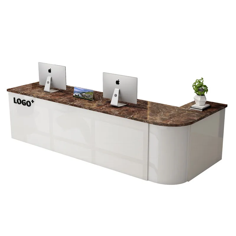 Banco reception aziendale Banco di servizio Semplice e moderno