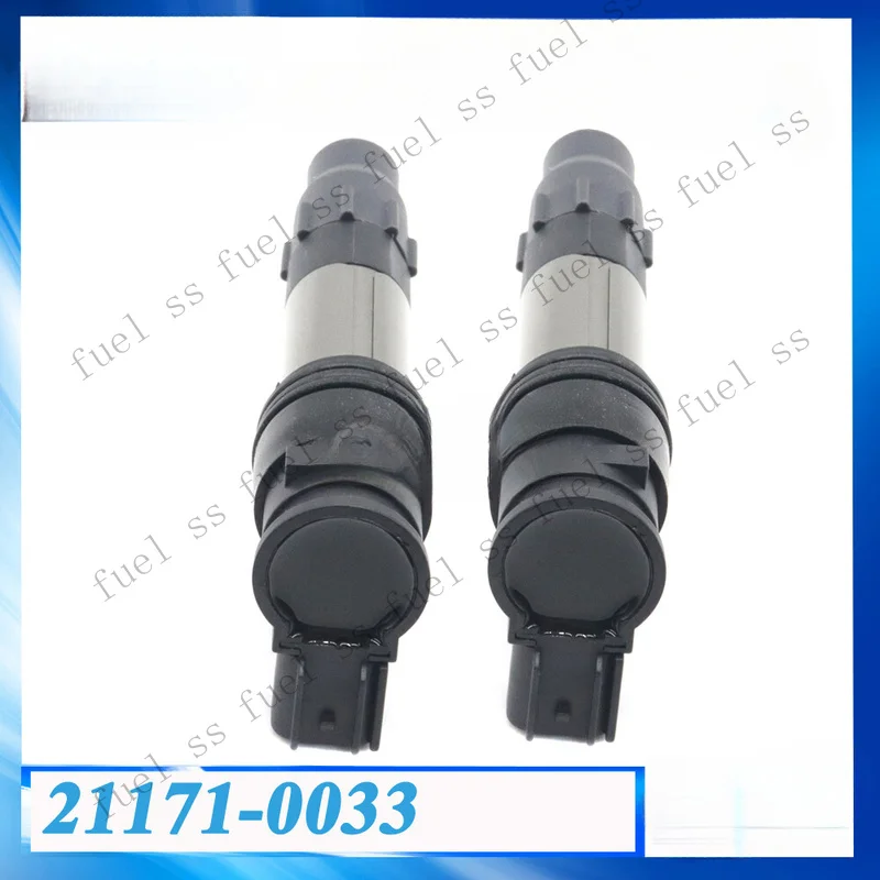 S+ 2pcs New Ignition Coil 21171-0033 129700-5430 for Kawasaki Ninja EX300 2013-2017