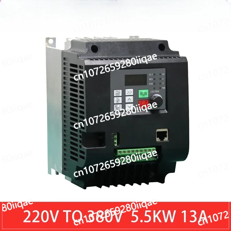 VFD 1.5kw 2.2KW 3kw 4kw 5.5kw 7.5kw 11kw inverter Boost AC Frequency Inverter 1 phase 220V input to 3 phase 380 V output