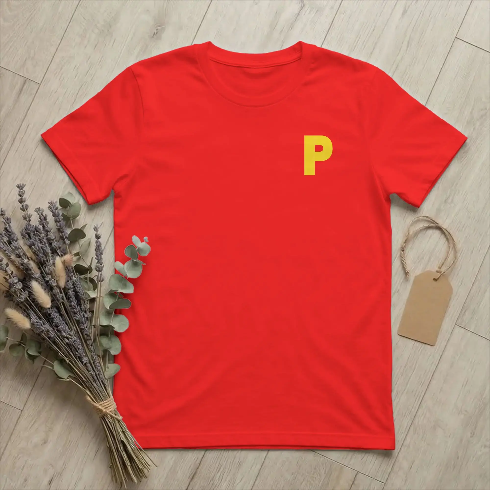 Letter P Chipmunk Group Matching Cosplay T-Shirt Men Costume Crazy 100% Cotton Tee Shirt Round Neck T Shirt Gift merchandise