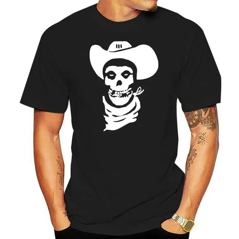 Sizes M-2XL Hank 3 Hank III Misfits Punk Cowboy Hellbilly T-Shirt 