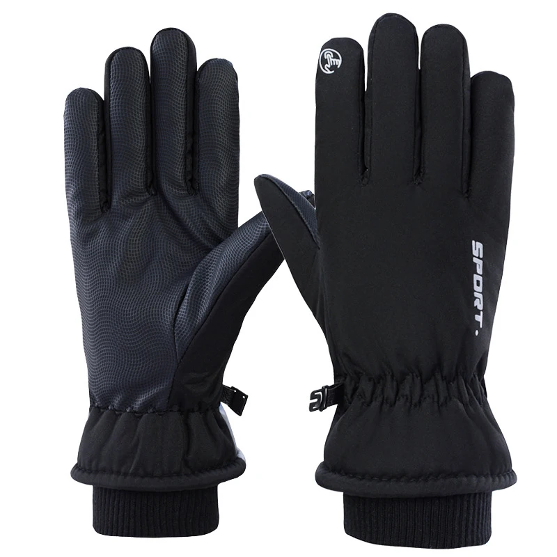 

Winter Gloves Women Men Waterproof Windproof, Cold Weather Warm Gloves With Touchscreen Fingers, For Running, Driving, Cycling