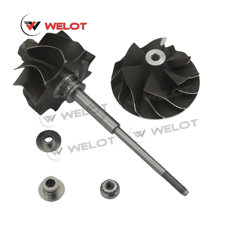 454191 454191-0008 454191-0009 Turbo Rotor GT2256V  SHAFT and WHEEL For BMW 530D 730D 3.0L 135/142KW M57 D30 2247691