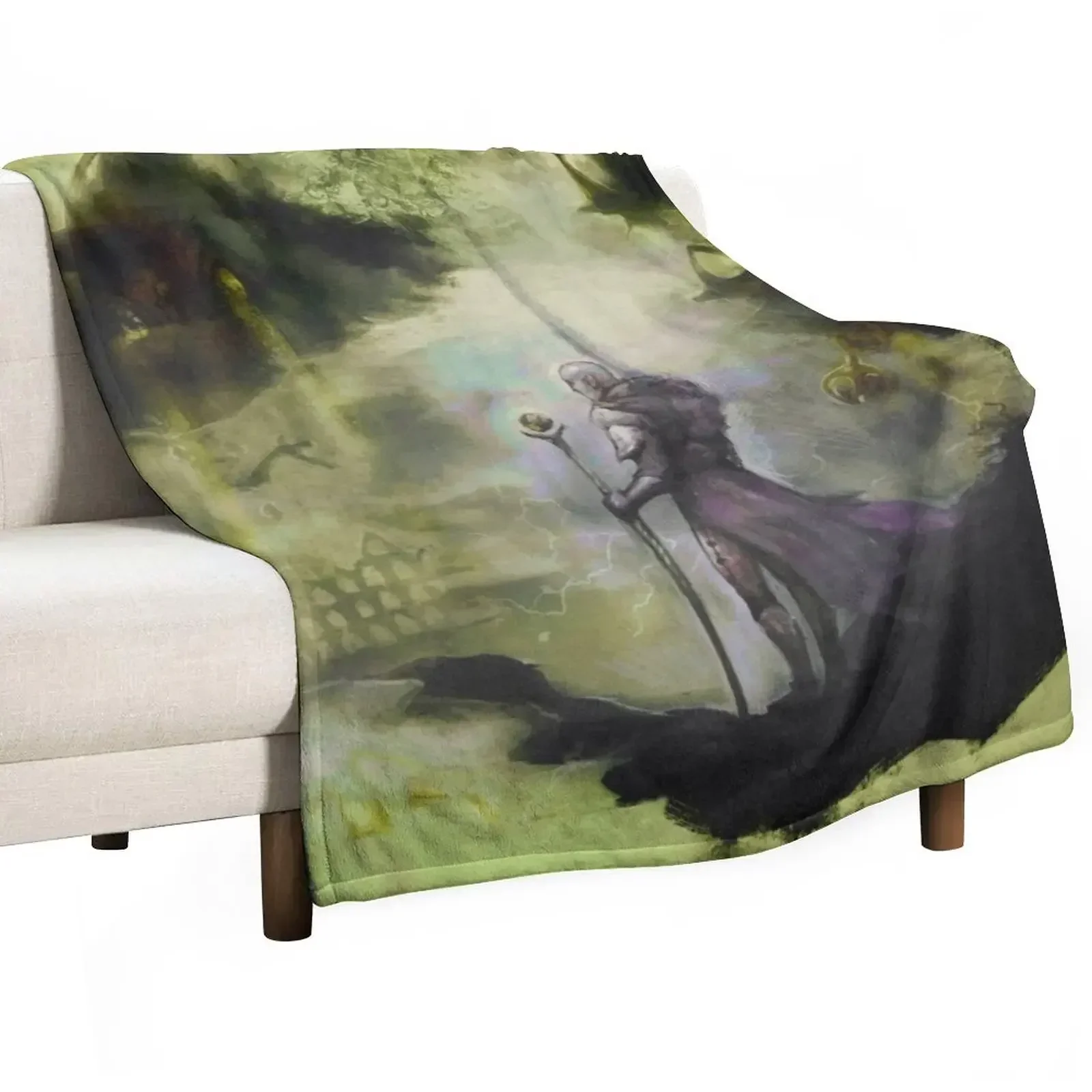 New Here Lies the Abyss Throw Blanket Summer Beddings Travel Cute Giant Sofa Blankets