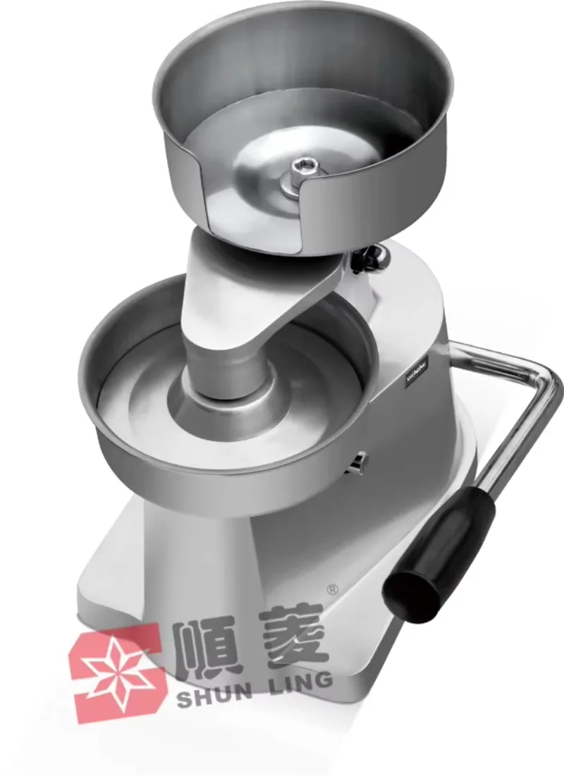 المهنية الجديدة سبائك الألومنيوم آلة همبرغر باتي #2