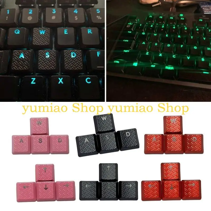 

587B GL Switch Keycaps for Mechanical Keyboards ABS Backlit Keycap