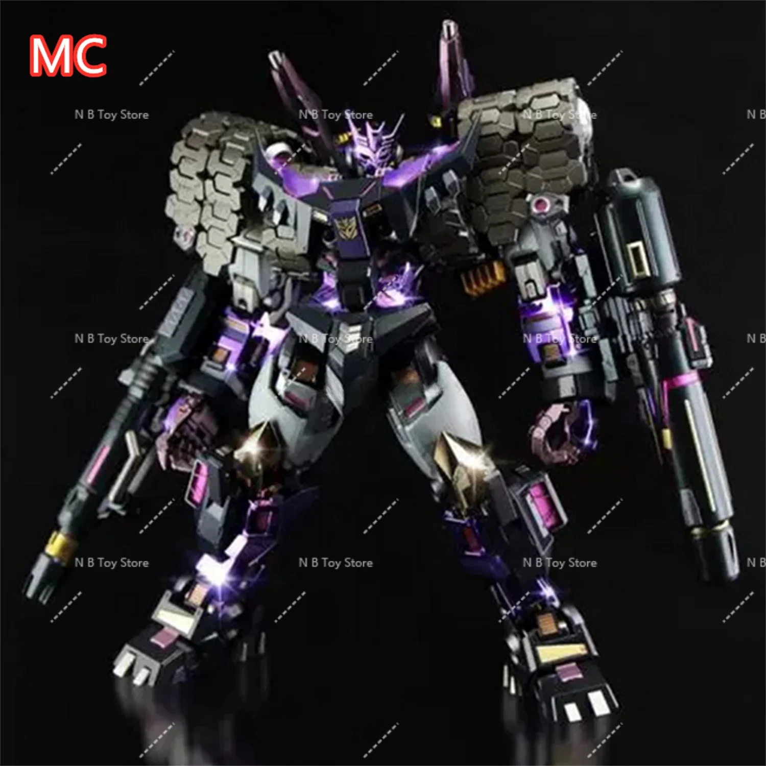 En stock Mc Muscle Bear Transformation Edición limitada Versión galvanizada Tarn con el sitio web oficial Canyon de sonido adicional