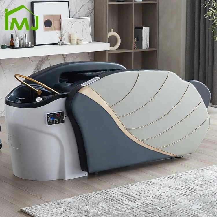 

New Arrival Comfortable Electric Multipurpose Hair Washing Salon Massage Table Shampoo Bed