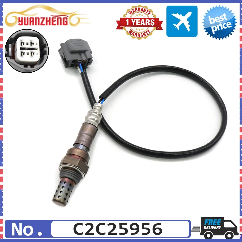 NEW Lambda O2 Oxygen Sensor Air Fuel Ratio Sensor C2C25956 For Jaguar X-Type S-Type XJR XK8 XKR 2.0 2.5 3.0 Downstreem C2S38497