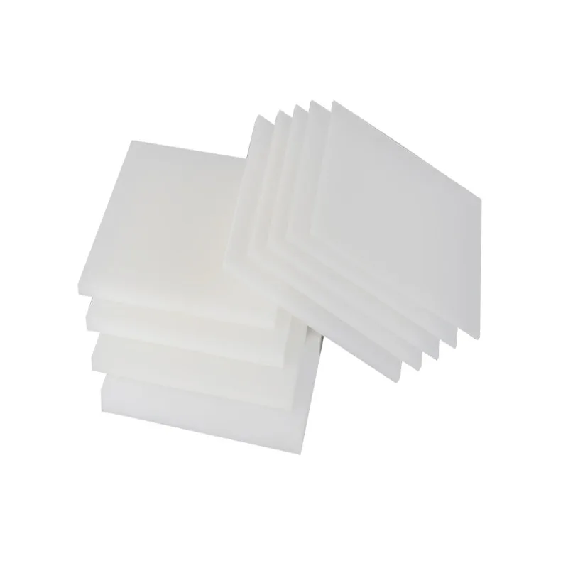 

White Food Grade PP Plastic Sheet 3-20mm Thickness Wear Resistant Polypropylene Board Customizable