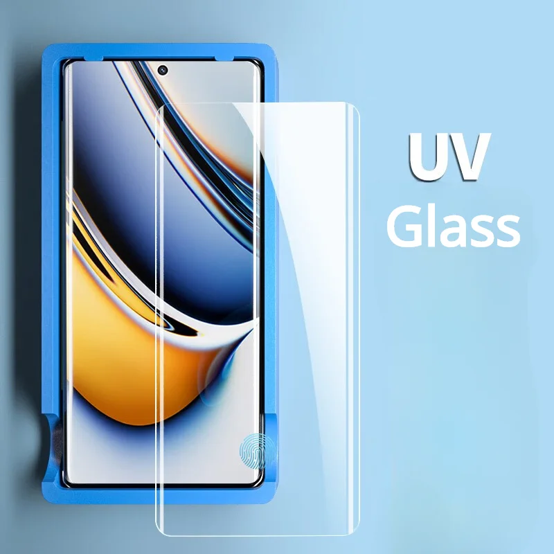 UV Tempered Glass for Realme 11 10 Pro Plus HD Anti Blue Matte Screen Protector for Realme 11 Pro+ 11 ProPlus Protective Film